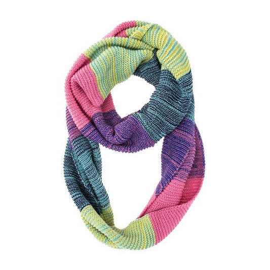 Vibrant Pink Infinity Scarf
