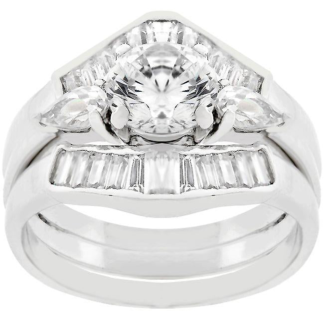 Two-Piece Engagement Ring Set