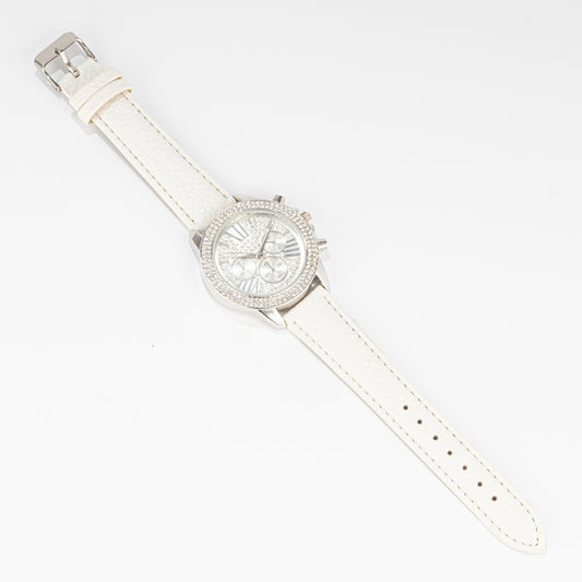 Winter White Glitz 'n' Glam Watch