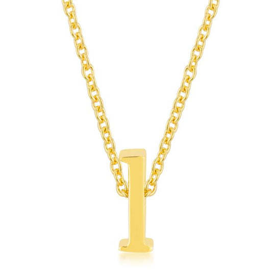 Golden Initial L Pendant