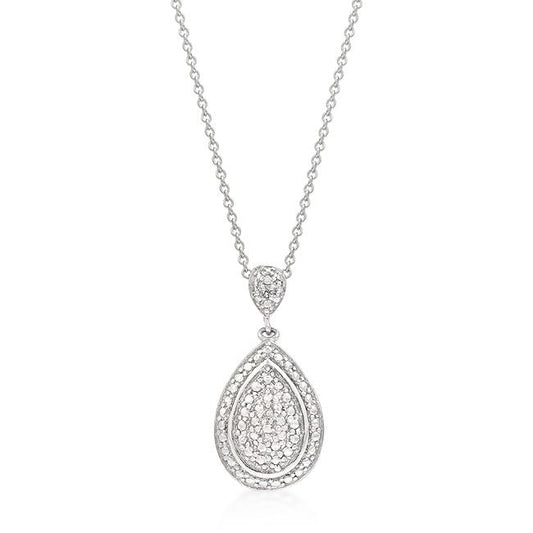 Teardrop Crest Pendant