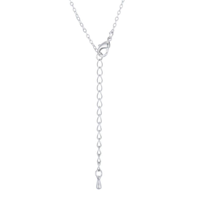 Beautiful Floral Cut Champagne CZ Pendant