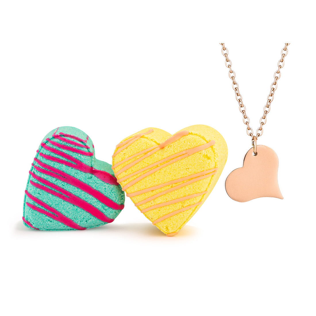 Cutie Pie Necklace Bath Bomb Duo