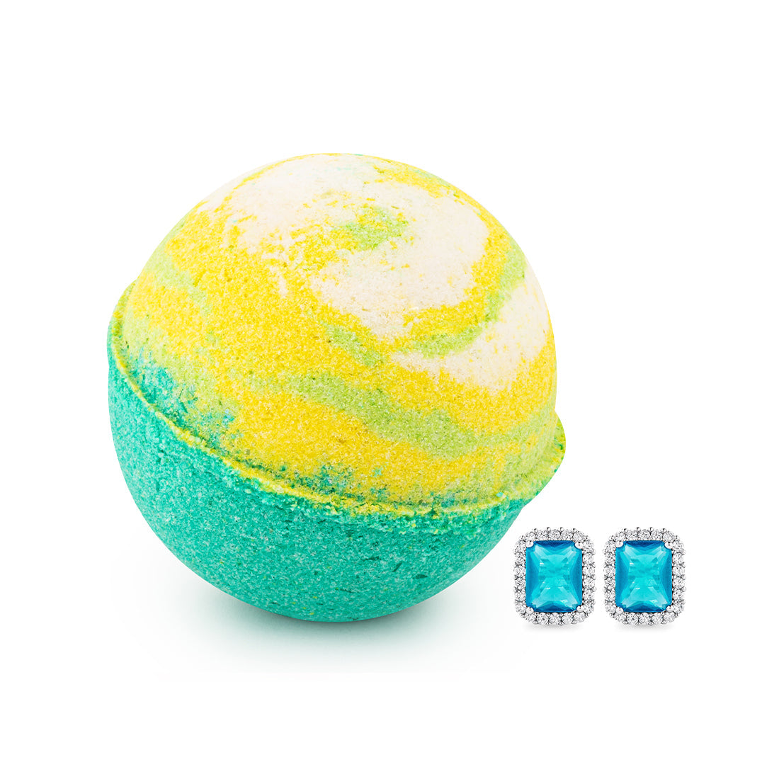 Tahitian Tiare 10oz Jewelry Earrings Bath Bomb